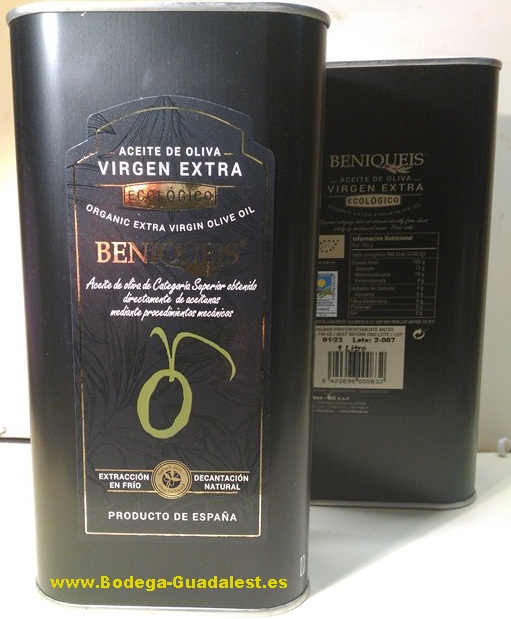 1 L. <b>Extra Virgin</b><font color="#ff0000"> Organic Oil